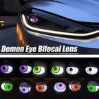 3-Inch Car Motorcycle LED Demon Eye Light Modification