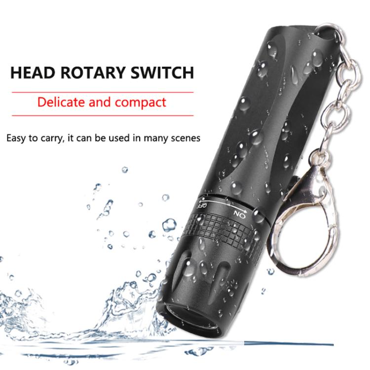 Small LED Portable Flashlight With Keychain — view 7