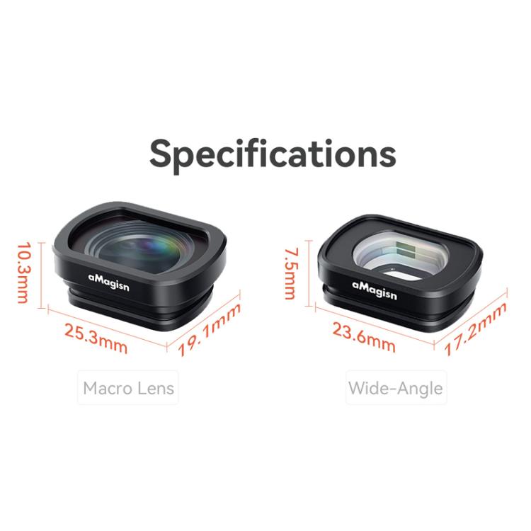 For DJI Pocket 3 aMagisn Magnetic Filter Accessories
