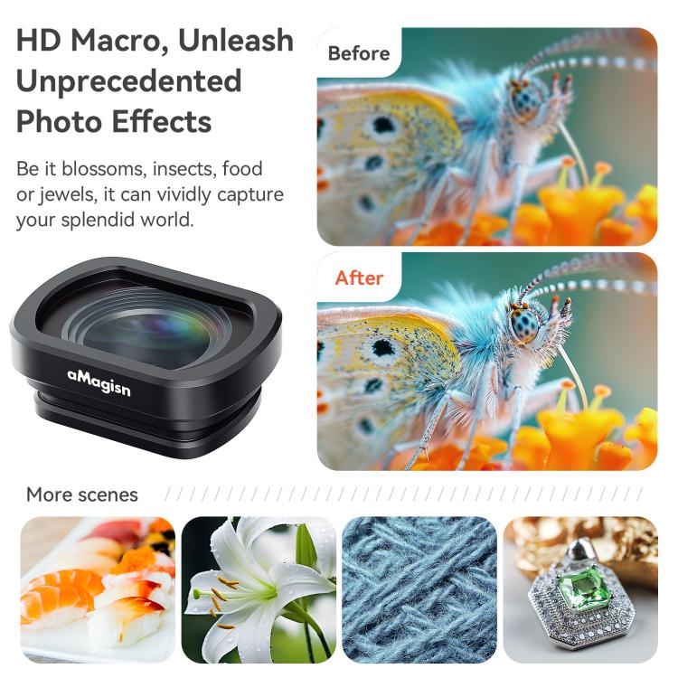 For DJI Pocket 3 aMagisn Magnetic Filter Accessories