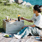 Naturehike Outdoor Large Capacity Folding Storage Box Portable Camping Table