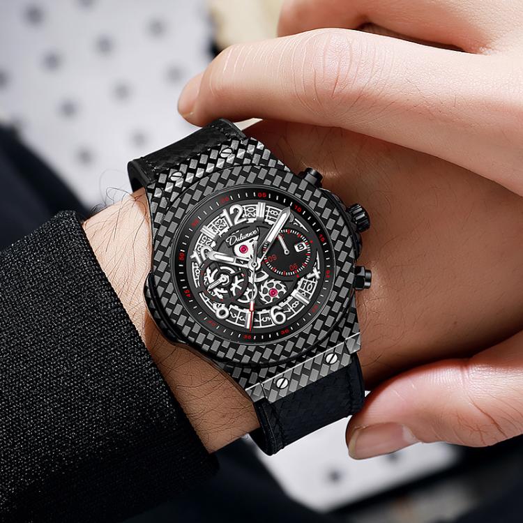 Dulunwe 6067A 30m Waterproof Luminous Automatic Mechanical Watch — view 11
