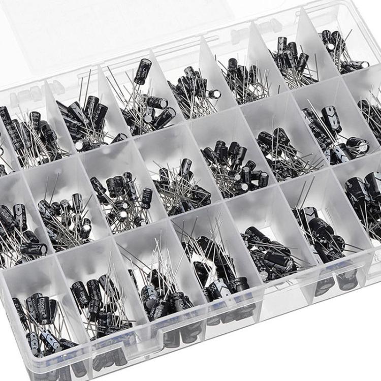 0.1uF-1000uF 24 Specifications Electrolytic Capacitor Kits — view 4
