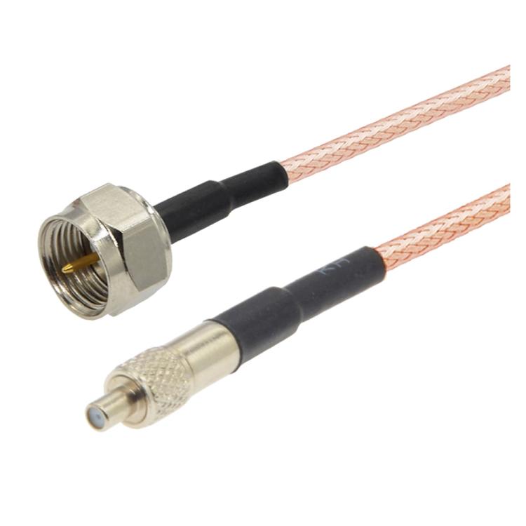 F Male To TS9 Female Coaxial RF Cable RG316 Jumper Cable — 10cm
