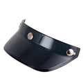 Motorcycle Helmet Brim Retro 3-Button Helmet Visor Sunshade Protection Half Helmet Hat Brim