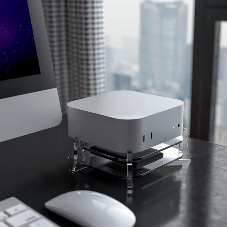 Desktop Acrylic Storage Bracket, For MAC Mini M4