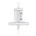 0-50mm Stainless Steel Tire Tread Depth Gauge