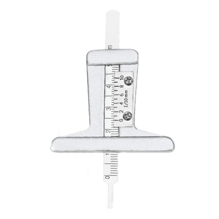 0-50mm Stainless Steel Tire Tread Depth Gauge