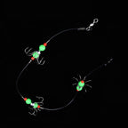 56cm Total Length Night Fishing Fluorescent 8-Claw Fishing Hook Squid String Hook Set