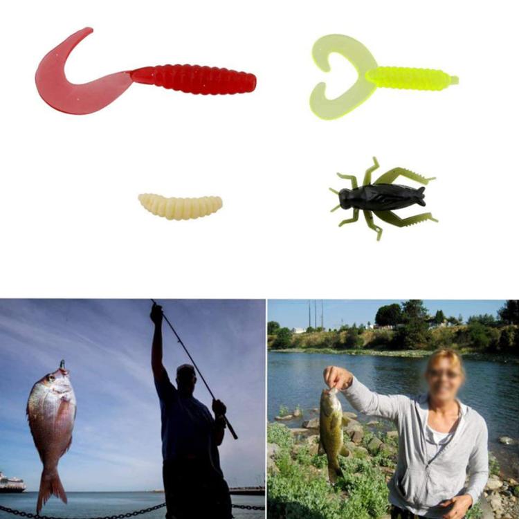 Outdoor Fishing Gear Bionic Bait Luya Sequin Bait Set — view 10
