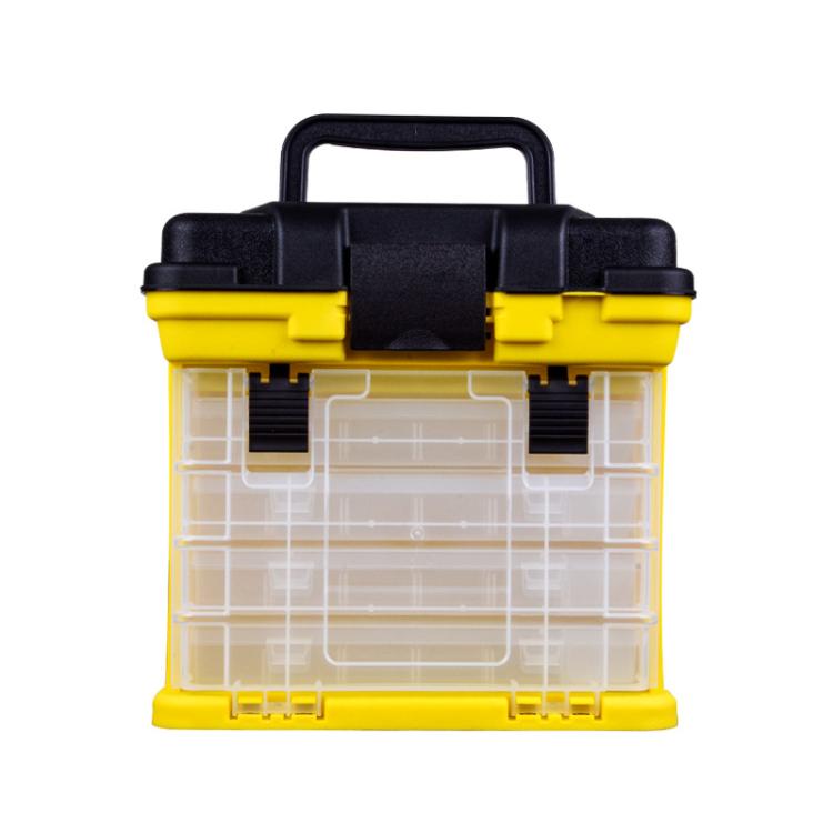 Multifunctional Sea Fishing Accessories Storage Box Bait Box Fishing Tool Box — Gray