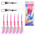 Luminous Bionic Hairtail String Hook Anti-bite Spanish Mackerel Fishing Set