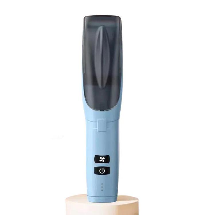 Hair-absorbing Hair Clipper Rechargeable Low Noise Hair Trimmer for Babies, Adults and Pets — White