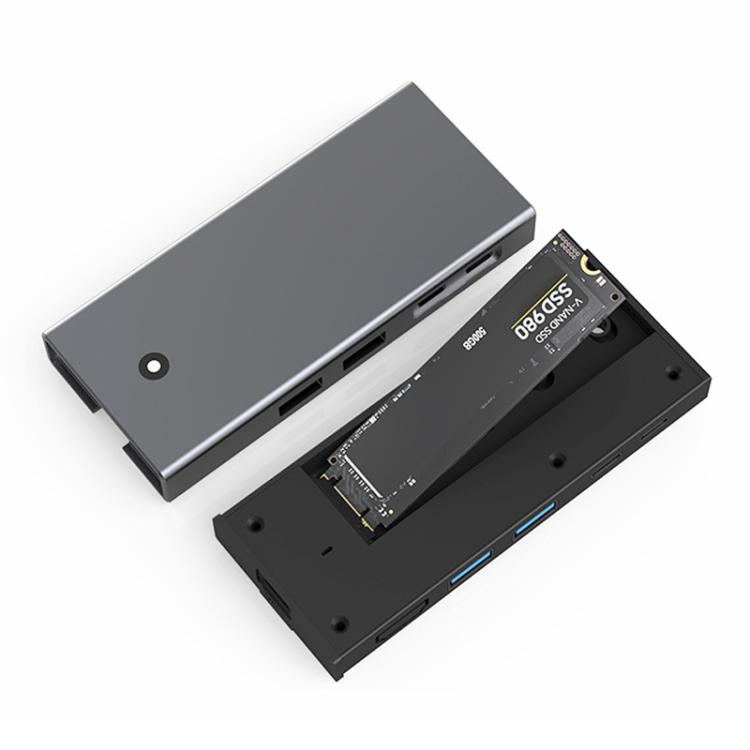 Blueendless M.2 Nvme/Sata Dual-Protocol Hard Disk Box HUB — view 5