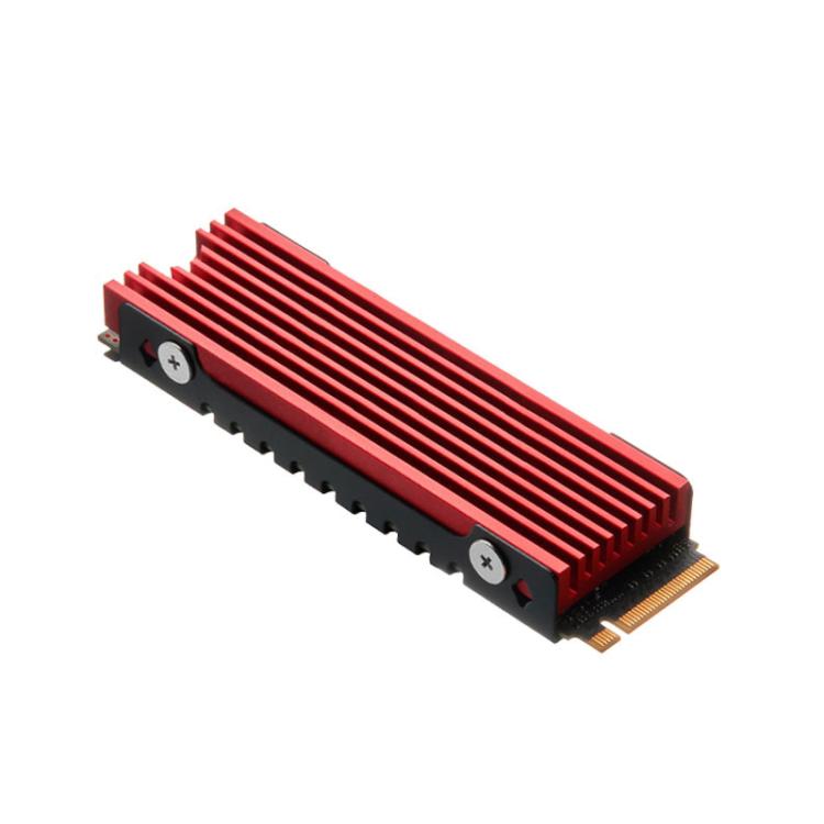 FinalCool M.2 2280 NVME SSD Radiator Aluminum Heat Sink for Desktop PC PS5 — M.2 2280 Silver
