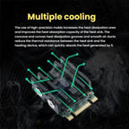 FinalCool M.2 2230 SSD Heat Sink Aluminum Solid Disk Drive Radiator — view 4