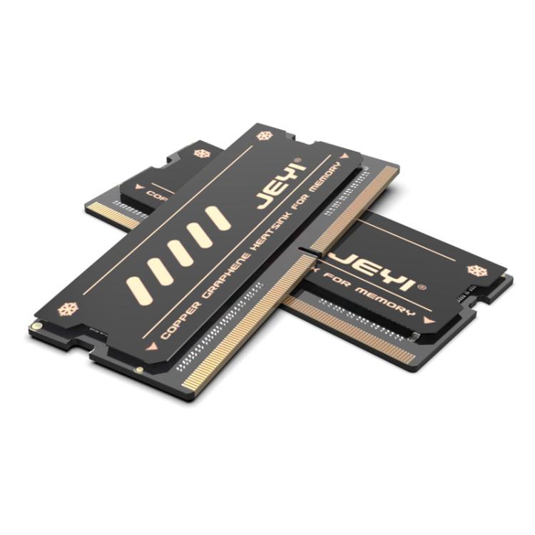 2pcs /Pack JEYI Pure Copper Graphene Laptop Memory Heatsink Radiator for DDR5 DDR4 DDR3