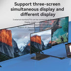 Blueendless Type-C Gigabit Ethernet Port Multi-Screen Different Display HUB — view 5