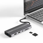 Blueendless Multifunctional Type-C HD Gigabit Network Docking Station — view 8