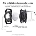 For AirTag 2nd Gen / AirTag 1st Gen Tracker Waterproof Protection Case Pet Leather Collar Anti Lost Cat Locator Collar