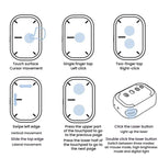 Cheerdots 2 Smart Magnetic Split Air Mouse Wireless Charging Bluetooth Dual Mode Mouse