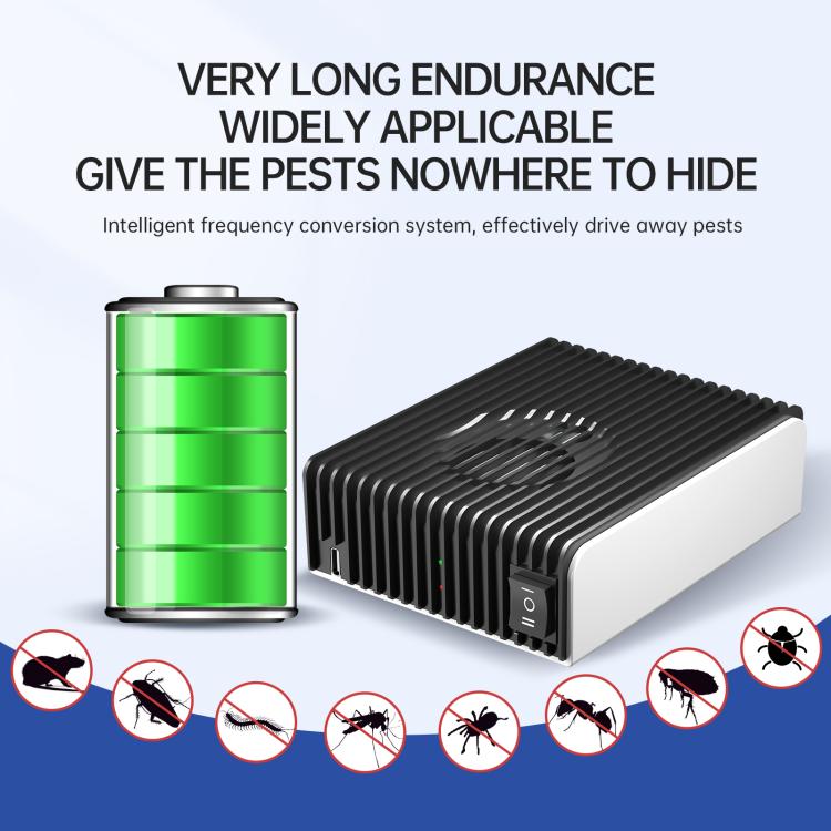 Car High-power Ultrasonic Mouse Repeller Portable Outdoor Animal Repeller — view 3