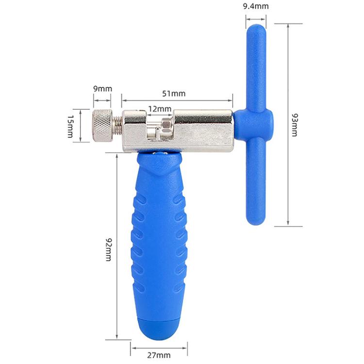 Mountain Bicycle Chain Cutter Steel Chain Release Tool — Blue