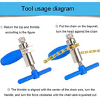 Mountain Bicycle Chain Cutter Steel Chain Release Tool — view 9