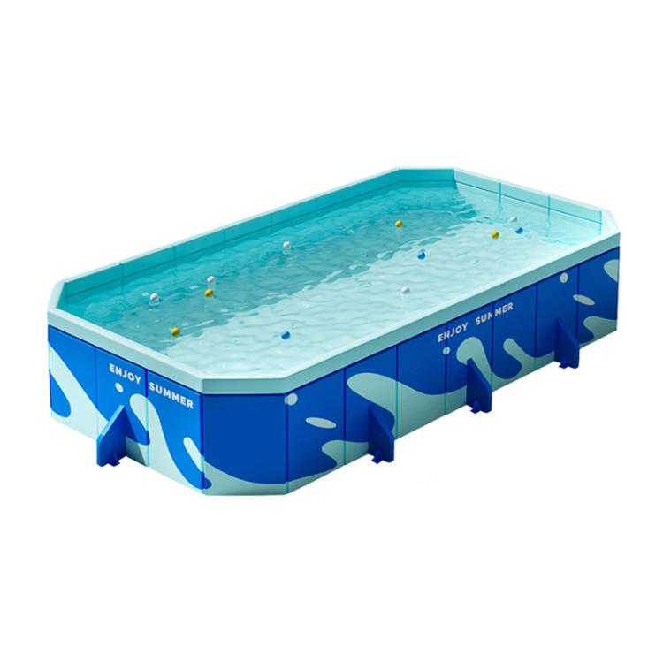 Children Home Free Inflatable Swimming Pool Foldable Outdoor Bracket Play Pool — 3.2m