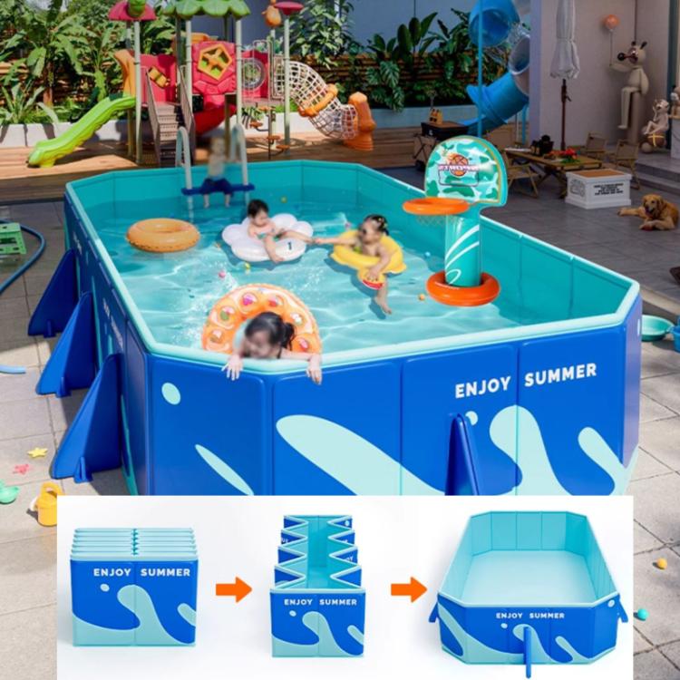 Children Home Free Inflatable Swimming Pool Foldable Outdoor Bracket Play Pool