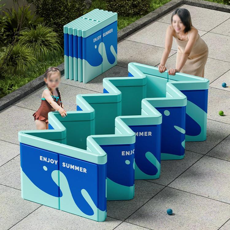 Children Home Free Inflatable Swimming Pool Foldable Outdoor Bracket Play Pool