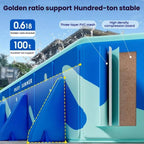 Children Home Free Inflatable Swimming Pool Foldable Outdoor Bracket Play Pool