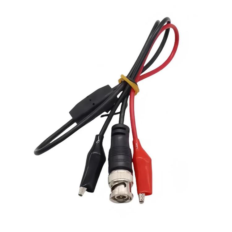 BNC Male To 2 Crocodile Clip Oscilloscope Probe Cable Q9 Signal Test Cable