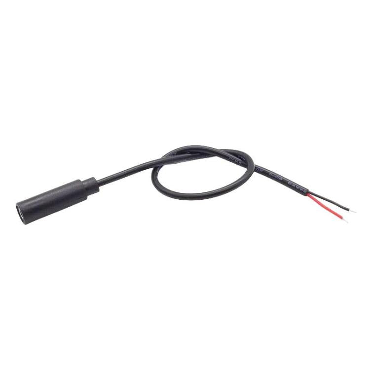 Mono Cable 2Pin AUX Single Head Cable Speaker Audio Power Cord Audio Cord, Length: 25cm — 3.5mm Male