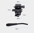 XILETU LS-2A Mini Hydraulic Damping Ball Head Tripod Head 360 Degree Panoramic Shooting — view 11