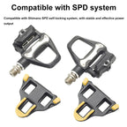 RACEWORK 1pair Road Bicycle Riding Anti-slip Self-locking Pedals