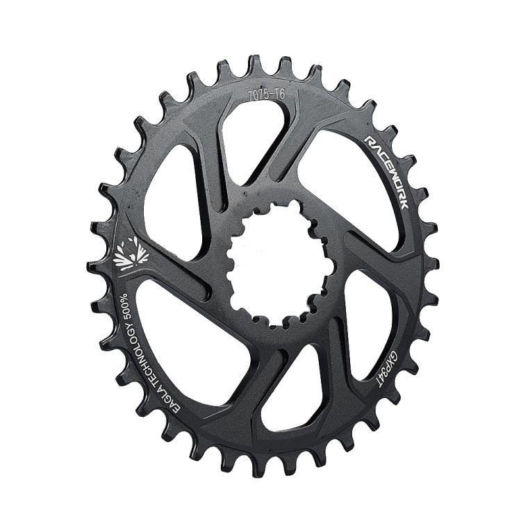 RACEWORK 7075-T6 For SRAM Mountain Bike Single Plate Round Bicycle Sprocket — 3mm 32T