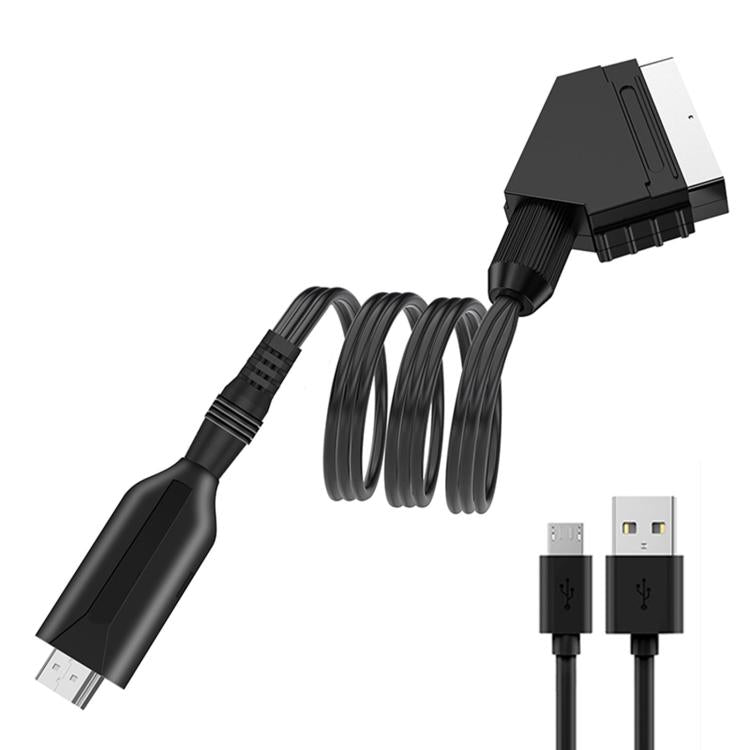 Converter For Set-Top Boxes Game Consoles Audio Video — HDMI To SCART