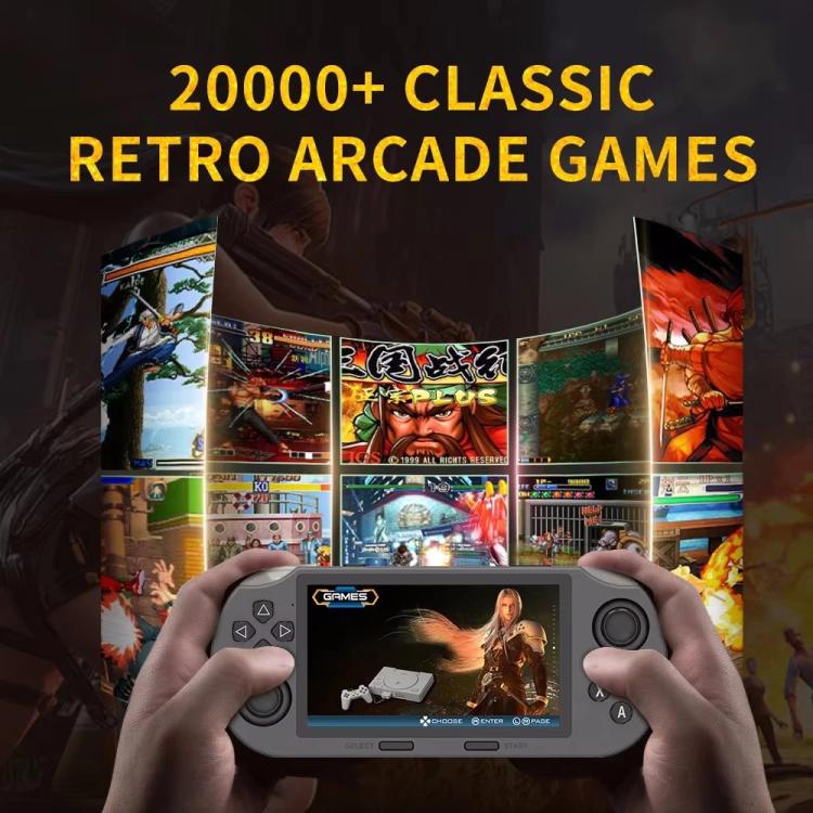 4.5-inch IPS Screen 64G Handheld Game Console Built-in 20000 Games