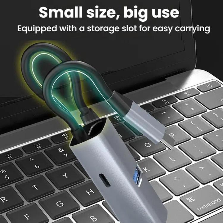 USB3.0+PD+HDMI 3 In 1 Docking Station 4K Projector Adapter — view 10