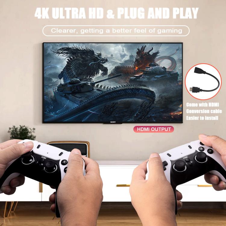 M10 Pro 4K TV Game Player 3D HD Retro Video Game Console