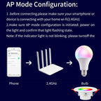 Tuya Bluetooth Smart Ceiling Lamp Round Recessed RGBCW Color Changing Dimmable Ceiling Light — view 9