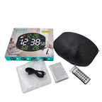 Digital Wall Clock Weather Station Forecast TEMP Humidity 2 Alarm Table Clock With Remote Control — view 11