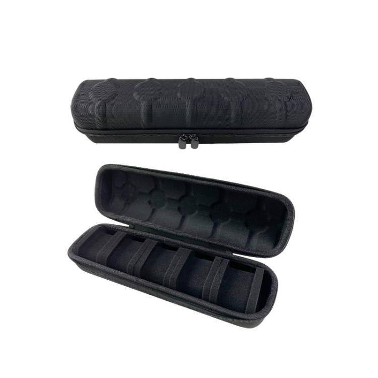 EVA Hard Shell Portable Watch Storage Box Jewelry Watch Dustproof Bag — 3-grids Special 23x9.5x8.5cm