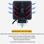 DC 12V-80V Forklift LED High Brightness Front Working Headlight