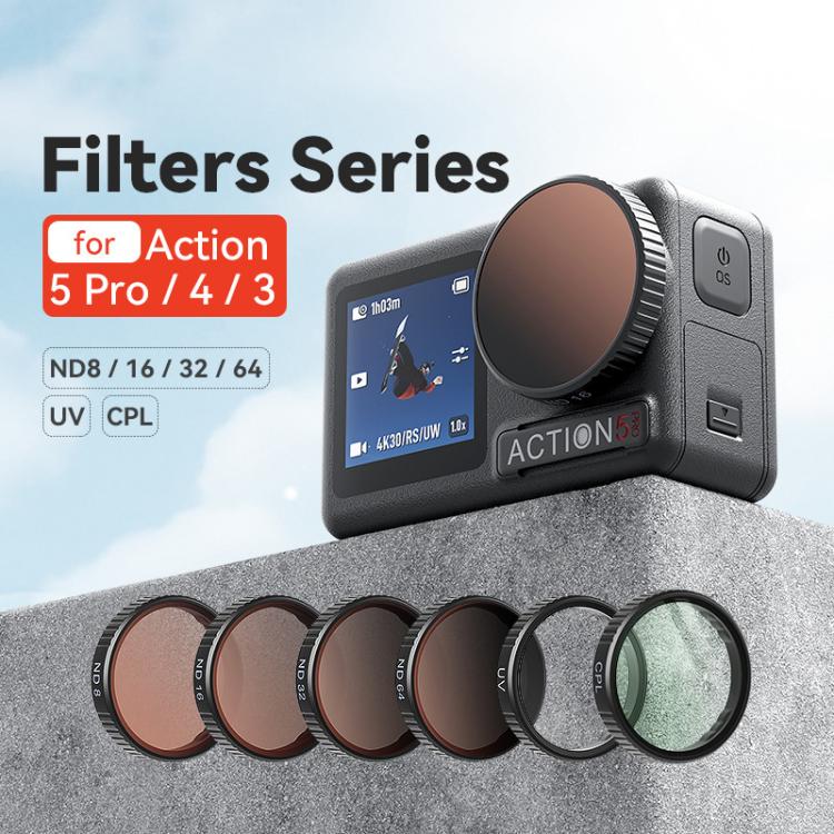 aMagisn Filter For DJI Action 5 Pro / 4 / 3