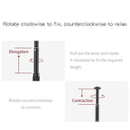 XILETU 19-73cm 5-section Telescopic Stabilizer Extension Rod Phone Camera Selfie Stick — view 10