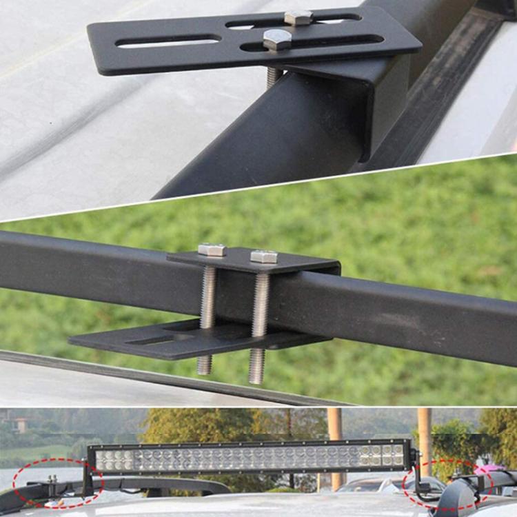 Car Luggage Rack Modification Fixing Clip Roof Spotlight Bracket Accessories