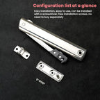 Cabinet Door Upper Flap Support Rod Folding Spring Hinge Adjustable Pneumatic Rod — view 3