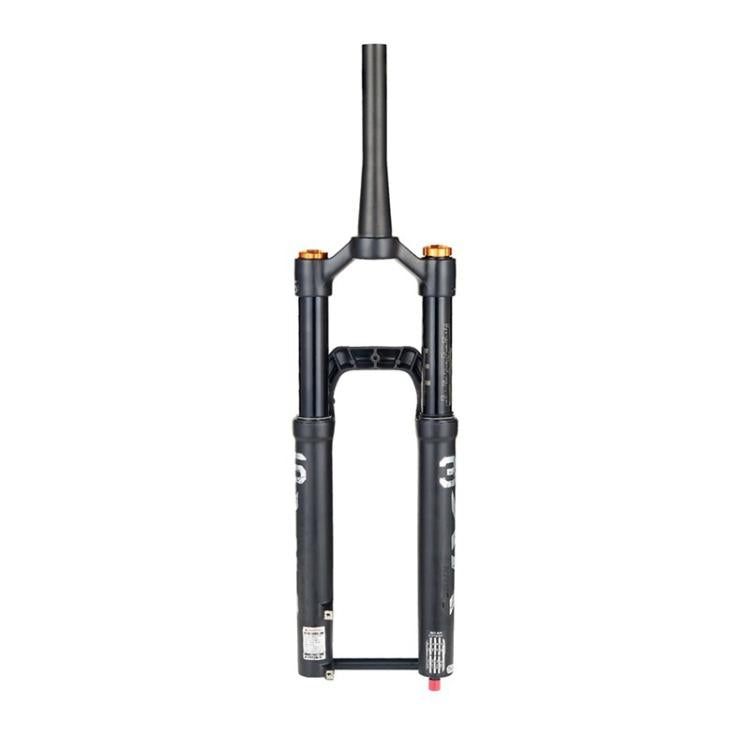 KRSEC XR36 Front Fork Straight Taper Tube Barrel Axle Mountain Bike Wire Damping Forks — 27.5 inch